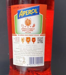 Aperol Spritz- QR Code Packaging